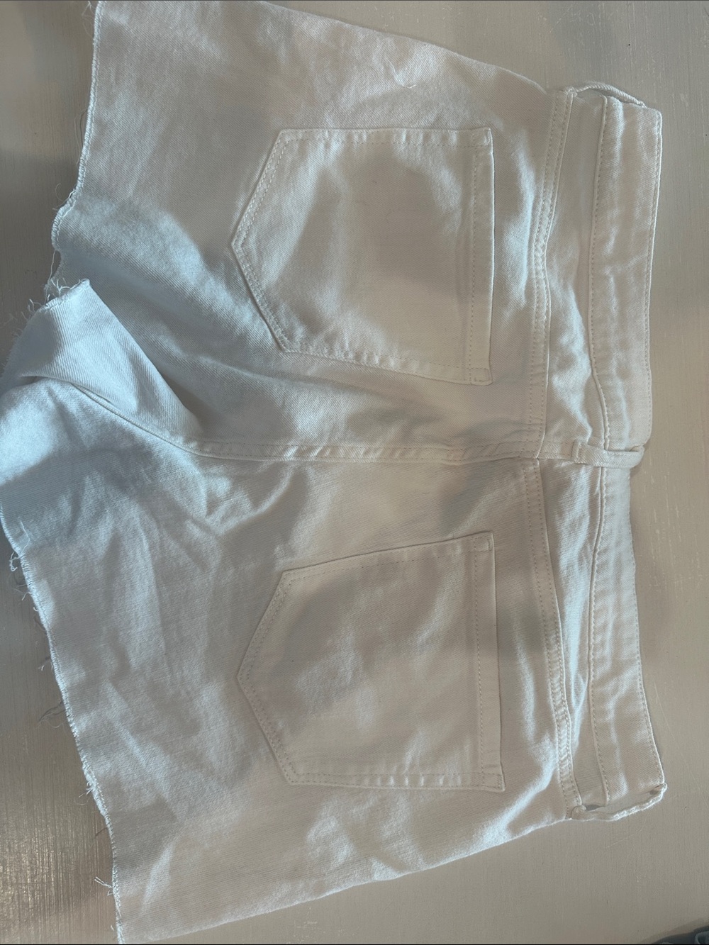 Nine West White Denim Jean Shorts